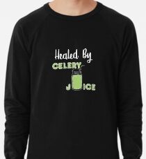 Celery Juice - Healed by Celery Juice Lightweight Sweatshirt