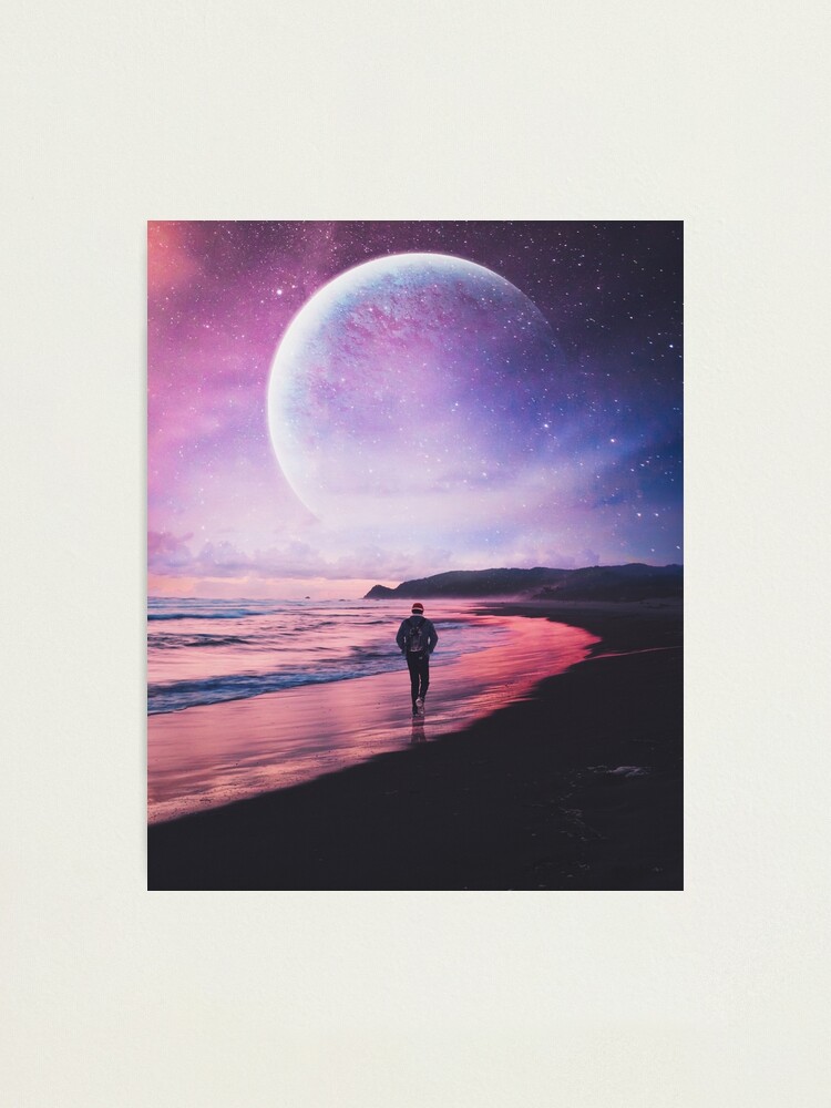 Alternate view of Night Stroll Photographic Print
