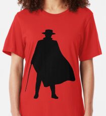 Zorro - Silhouette Slim Fit T-Shirt