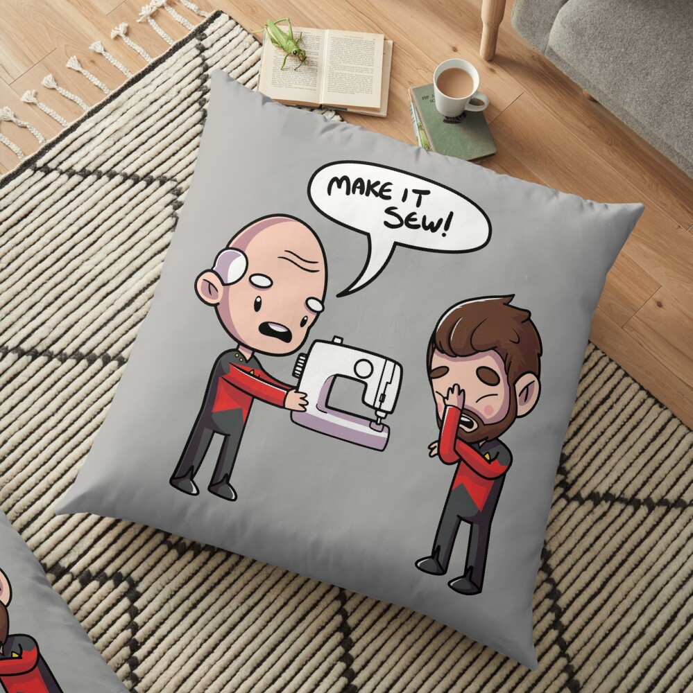 Make It Sew Floor Pillow