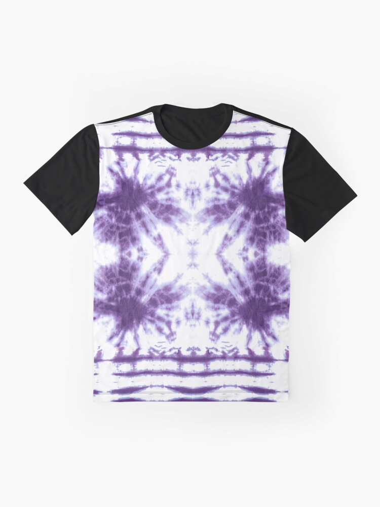 Alternate view of Shibori Beach Violet Graphic T-Shirt