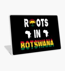 Afrikanische Diaspora-Herkunfts-DNA Botswanas wurzelt Afrika-Karte Laptop Folie