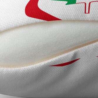 Alternate view of Italian Canadian Multinational Patriot Flag Series Throw Pillow