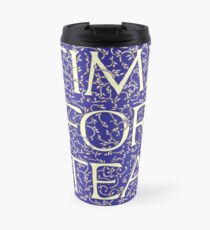 Time For Tea (Royal Blue) Travel Mug