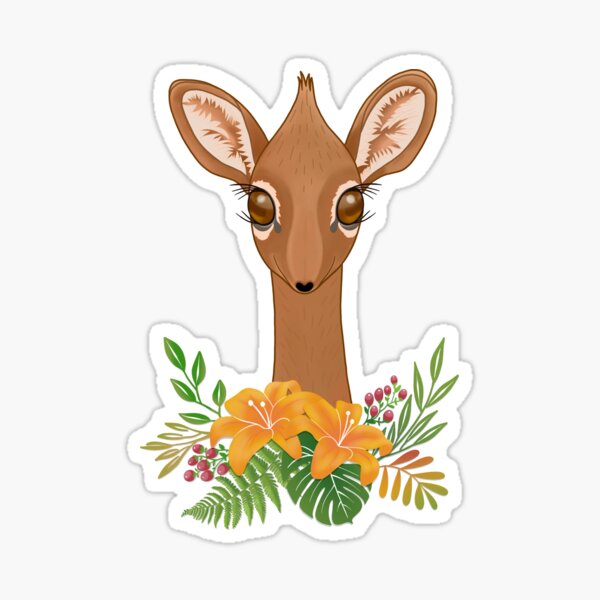Dik-Dik Baby Antelope Sticker