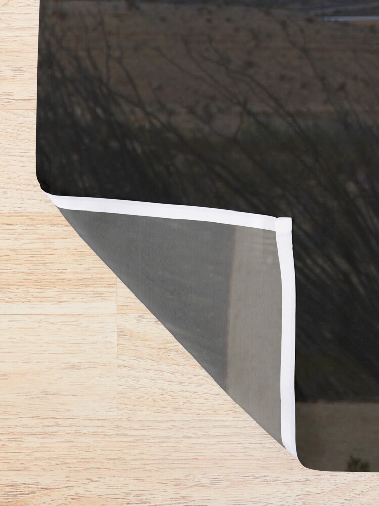 Alternate view of Terlingua Sunset Shower Curtain