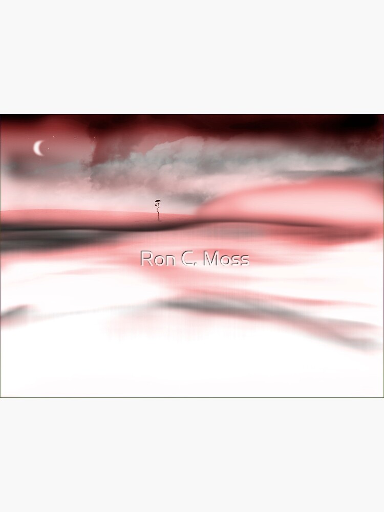 Red Moon Fog by ronmoss