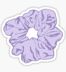Purple Scrunchie Sticker