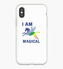 I Am Magical Unicorn Gay Pride Parade Retro LGBTQ Gift iPhone Case
