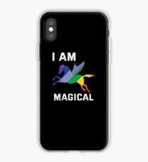 I Am Magical Unicorn Gay Pride Parade Retro LGBTQ Gift iPhone Case