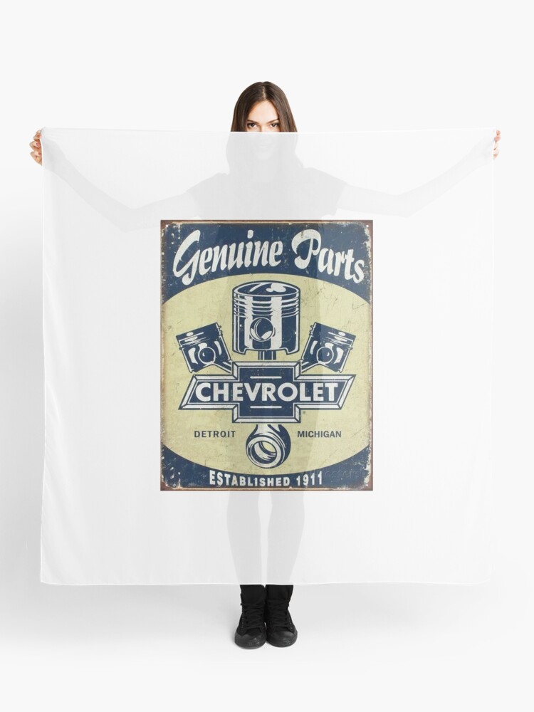 Chevy Parts Chevrolet Scarf By Glyn123 Redbubble