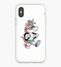 Cute unicorn school design. iPhone Case
