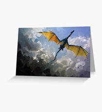 Dragon Sky Greeting Card