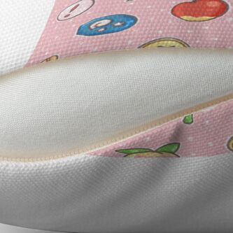 Alternate view of Animal Crossing Icons v.2 Throw Pillow