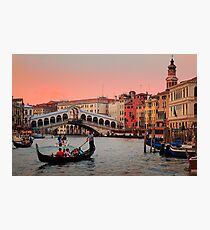 Il Bello Canal Grande Photographic Print