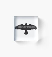 Bloque acrílico Juego de tronos - Cuervos antes de azadas