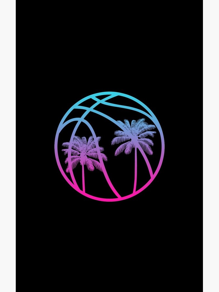 Miami Vice Basketball - Black alternate by SaturdayAC
