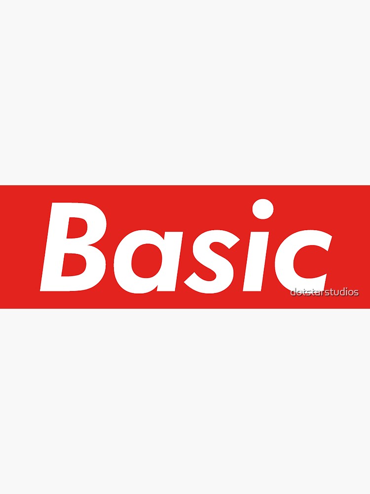 Supremely Basic by dotstarstudios