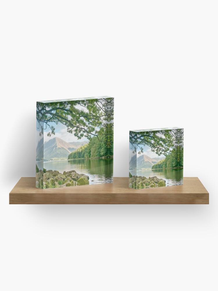 Alternate view of Buttermere, Lake District Acrylic Block