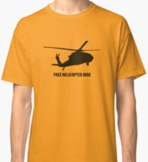 Free Kekistani Helicopter Ride Libertarian Snek Right Don't Tread on Me Style MAGA #BuildTheWall - Online Store Classic T-Shirt