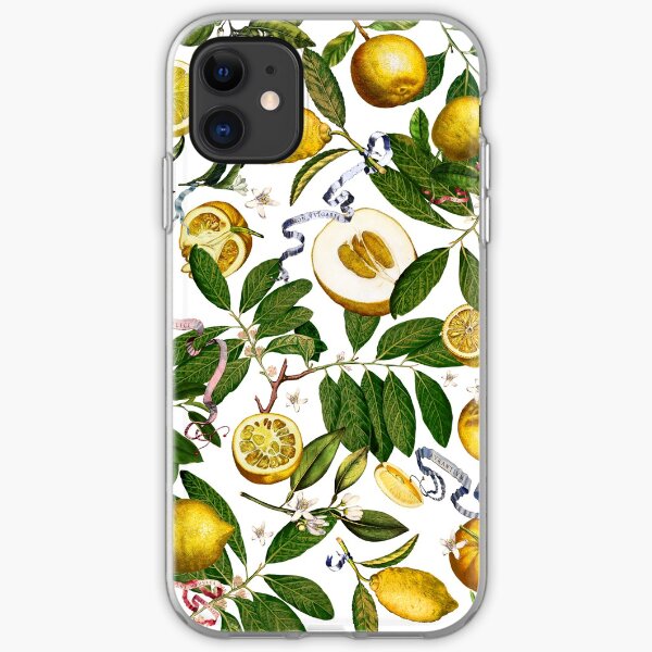Lemon Tree - White iPhone Soft Case