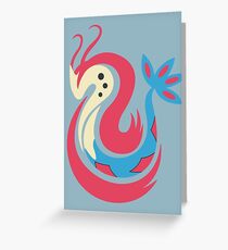 The Beauty - Milotic Greeting Card