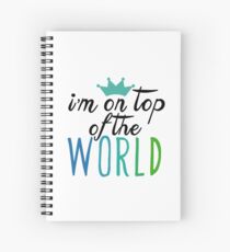 On Top Of The World Spiral Notebook