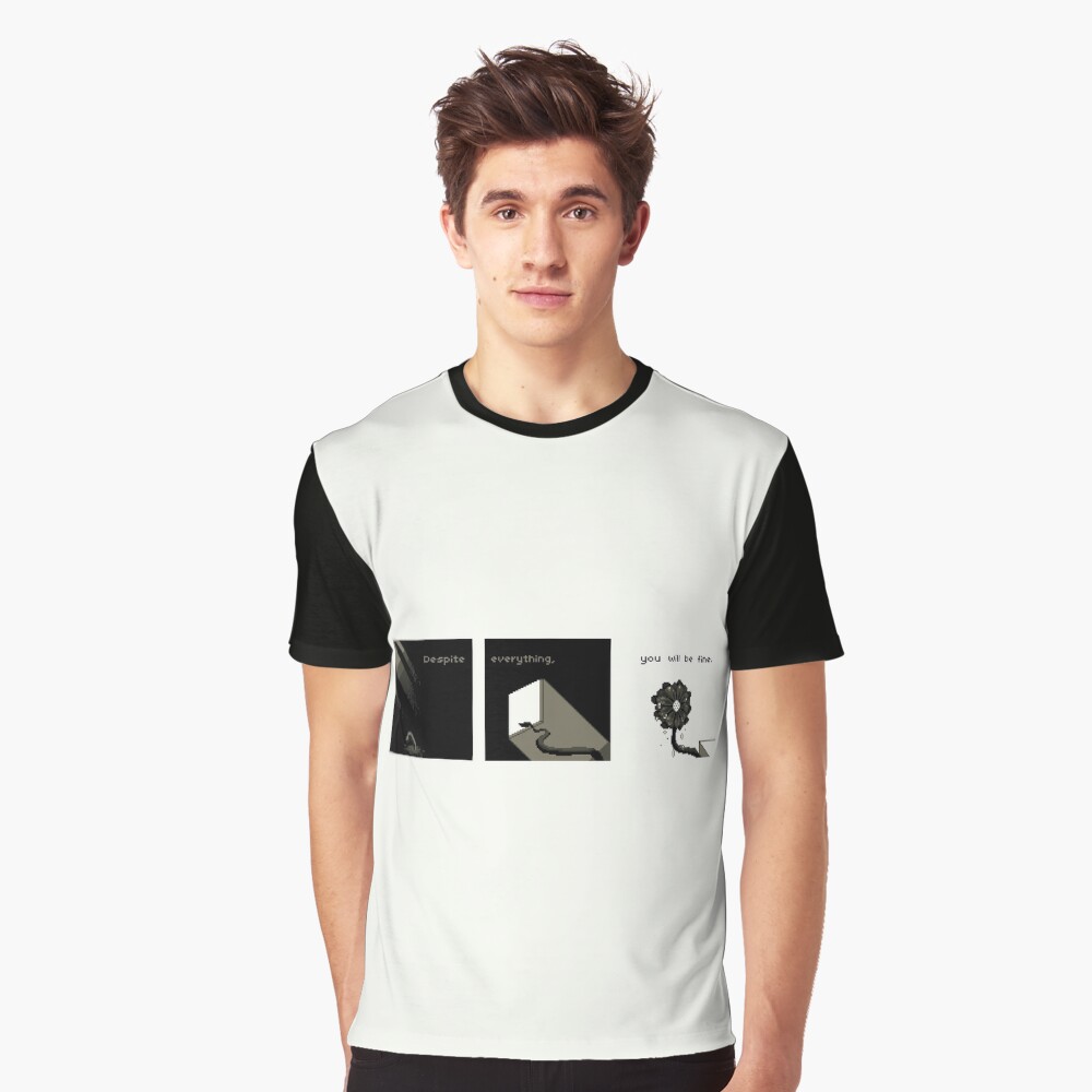 Flower blooms to be fine Graphic T-Shirt