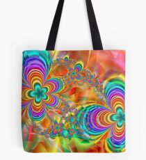 Bright Flowers Tote Bag