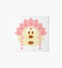 Baby Lotus Goddess Hat 鮑 鮑 1 (Twin Duvet Cover) Art Board Print