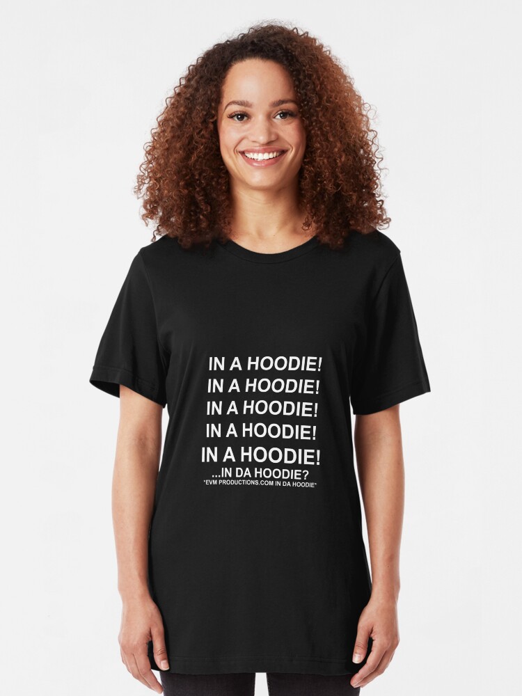Alternate view of In a Hoodie... Slim Fit T-Shirt