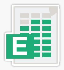 Excel Icon Sticker Sticker