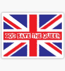 God save the Queen Sticker