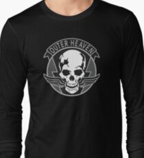 Metal Gear Solid - Outer Heaven (Gray) Long Sleeve T-Shirt
