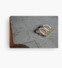 Sandals Canvas Print