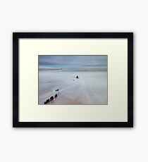 Spittal Posts Framed Print