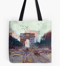 Parisian Mosaic - Piece 25 - Les Champs-Élysées Tote Bag