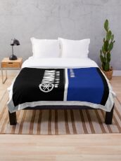 Blue DUVET - Throw Blanket