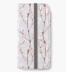 Blühen. Aquarell nahtlose Blumenmuster iPhone Flip-Case/Hülle/Klebefolie