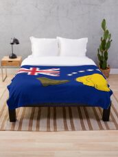 New Australia Flag Throw Blanket