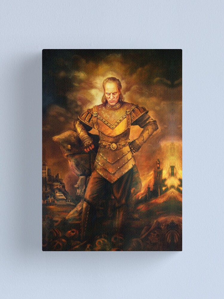 Alternate view of Vigo the Carpathian Canvas Print