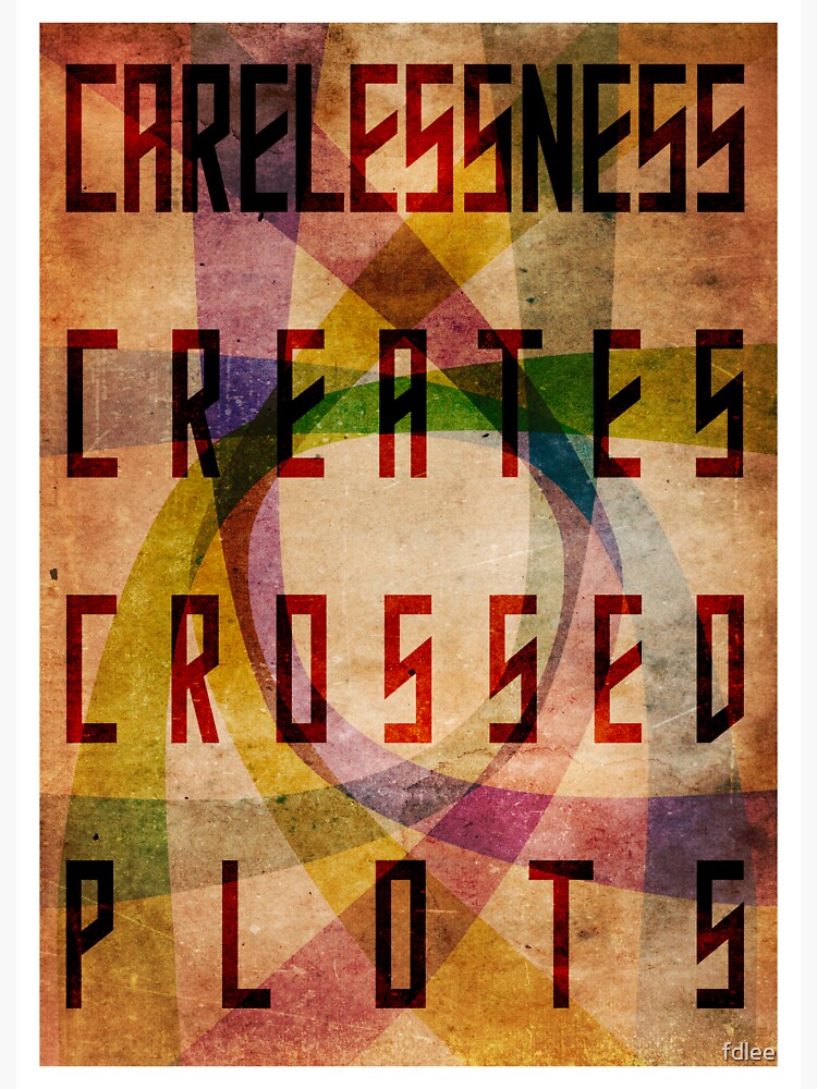 Careless Creates Crossed Plots by fdlee