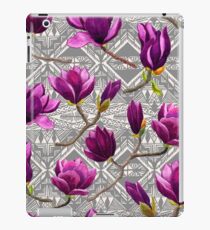 Watercolor Magnolia Tribal iPad Case/Skin