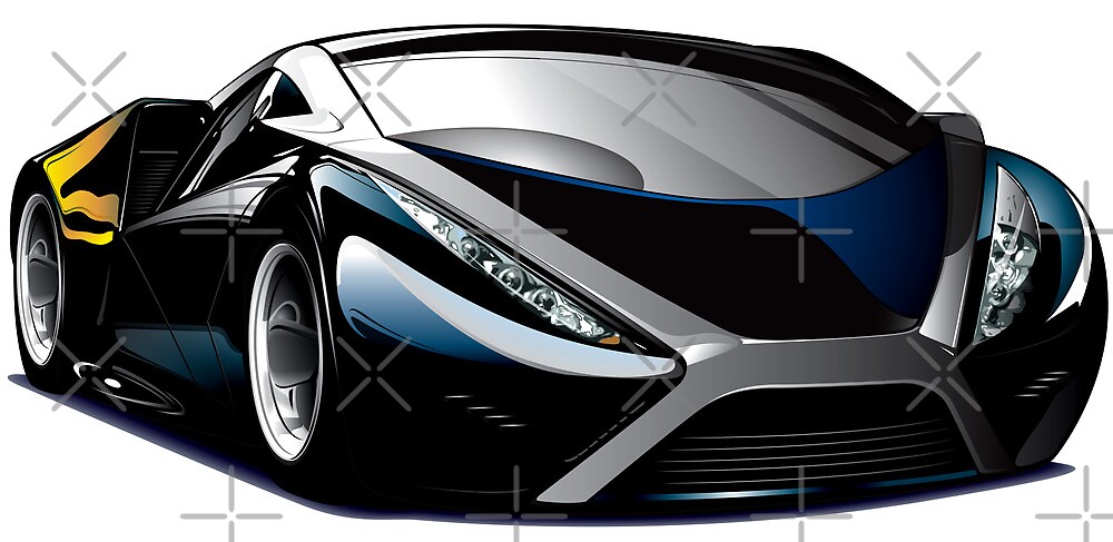 "Car vector art 1" by kiwiartyfarty | Redbubble