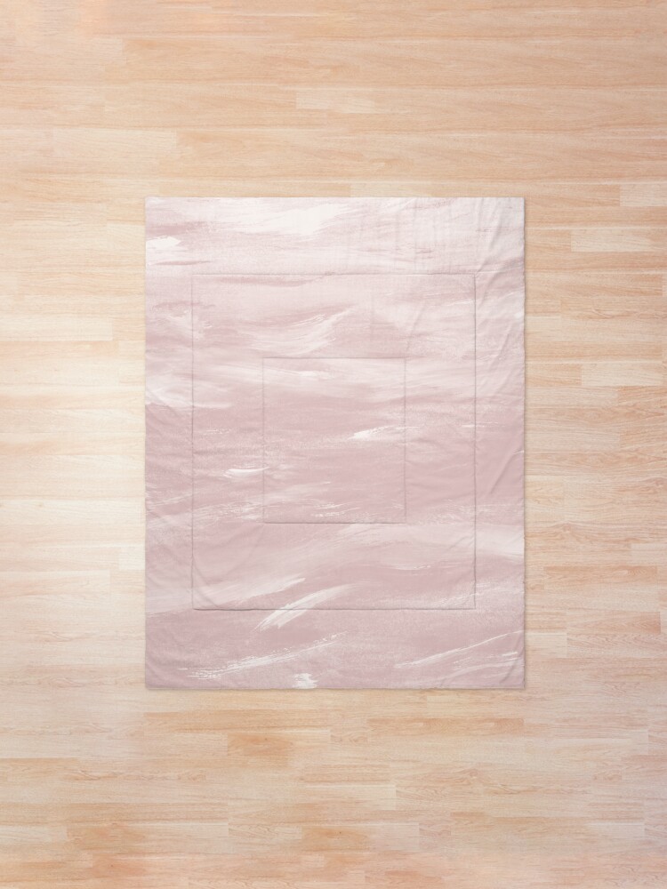 Alternate view of Blush Watercolor Dream #1 #painting #decor #art Comforter