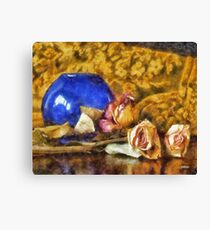 Blue Vase Canvas Print