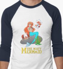 The Misty Mermaid Men's Baseball ¾ T-Shirt