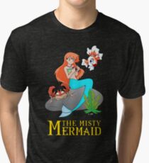 The Misty Mermaid Tri-blend T-Shirt