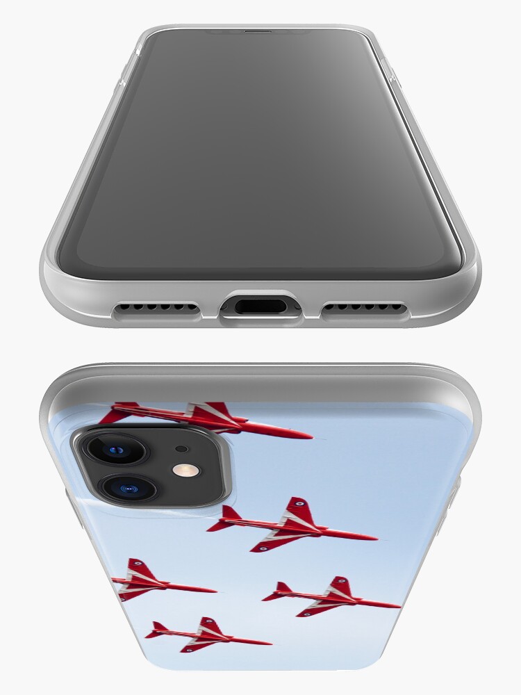 Alternate view of RAF Red Arrows Aerobatics Display Team iPhone Case & Cover