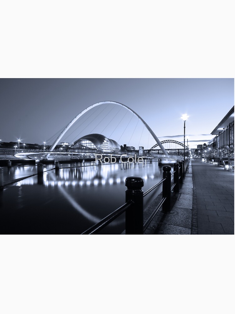 Newcastle Quayside and Millennium Bridge by robcole